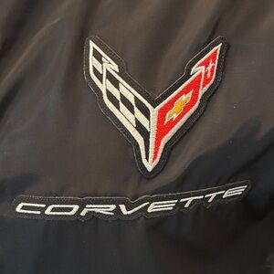 C8 Corvette Black Bomber Jacket